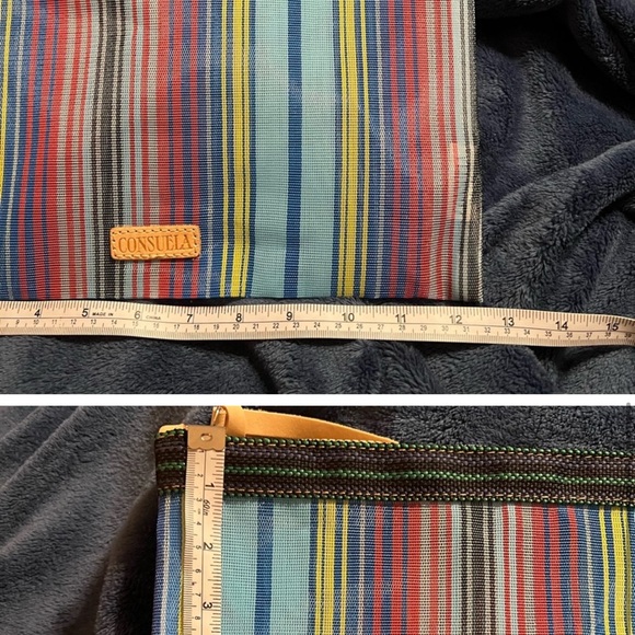 Consuela Tula Slim Mesh Zipper Bag Multicolor - Picture 4 of 5